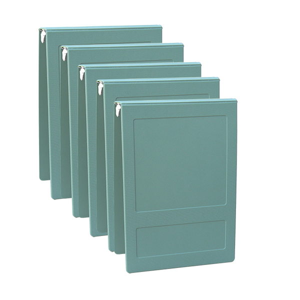 Omnimed 2.5 Inch Top Open 3 Ring Binder In Seafoam Green, PK5 205021-SG5